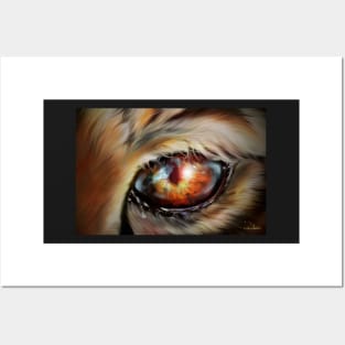 TIGER-EYE Posters and Art